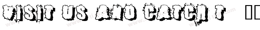 Visit us and catch t字体转换
